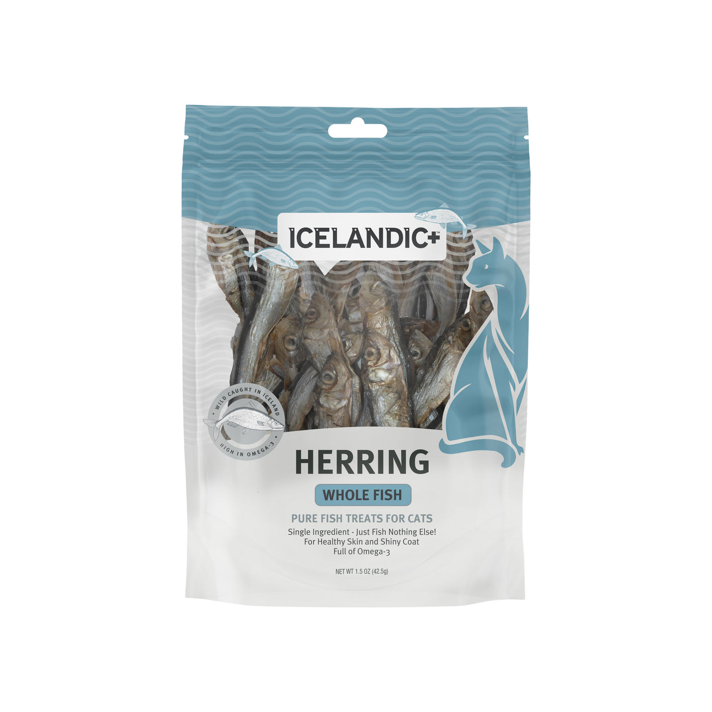 Icelandic+ Grain-Free Whole Fish Cat Treats