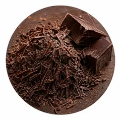 Unsweetened baking chocolate, grated