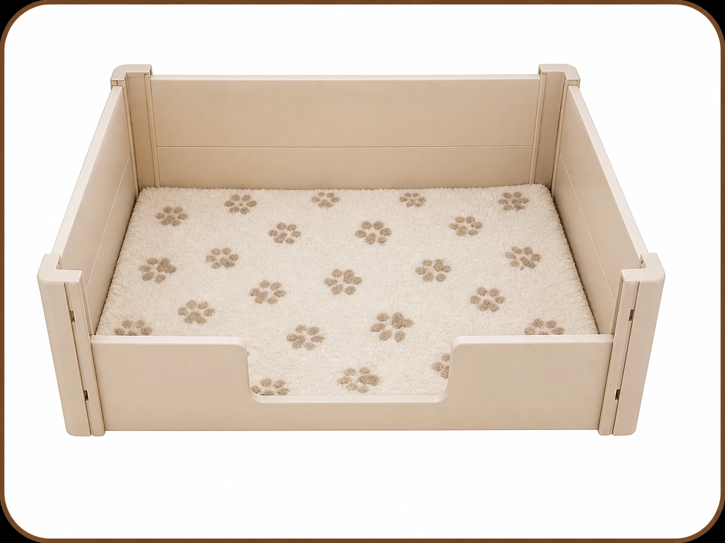Clean whelping box